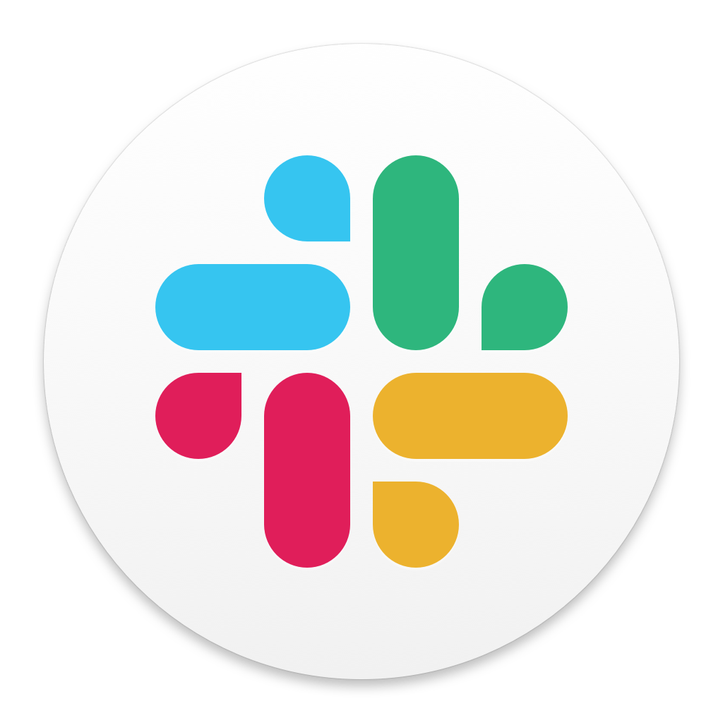 appIcon_desktop Slack icon in white circle